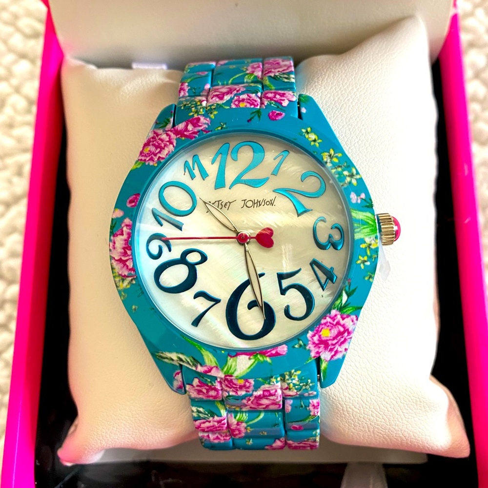 Betsey Johnson watch.